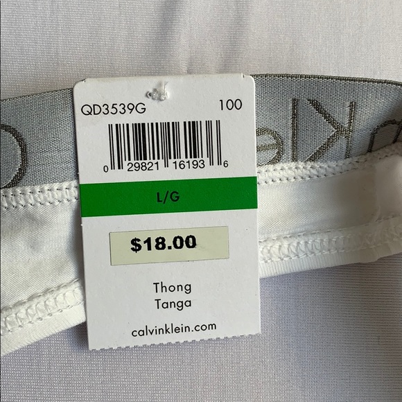 Calvin Klein Thong - Picture 7 of 8